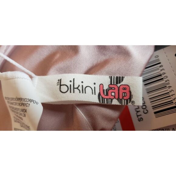 BIKINI LAB MULTI COLOR REVERSIBLE BRAIDED SIDE TIE WITH TASSLE BOTTOM NWT - Picture 3 of 7